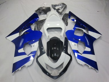04-05 Blau Weiß OEM Stil GSXR 600-750 Motorrad Verkleidung