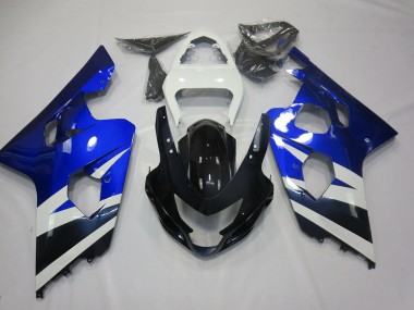 04-05 Blauweiß & Schwarz GSXR 600-750 Motorrad Verkleidung