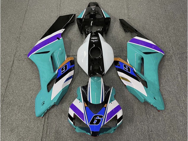 04-05 Blaugrün 6 CBR1000RR Motorrad Verkleidung 04-05 Blaugrün 6 CBR1000RR Motorrad Verkleidung