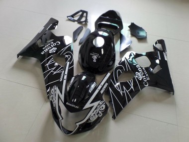 04-05 Corona Schwarz GSXR 600-750 Motorrad Verkleidung