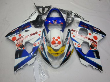 04-05 Dark Dog GSXR 600-750 Motorrad Verkleidung