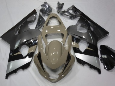04-05 Desert Tan & Silber GSXR 600-750 Motorrad Verkleidung