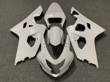 04-05 Glänzend Weiß GSXR 600-750 Motorrad Verkleidung