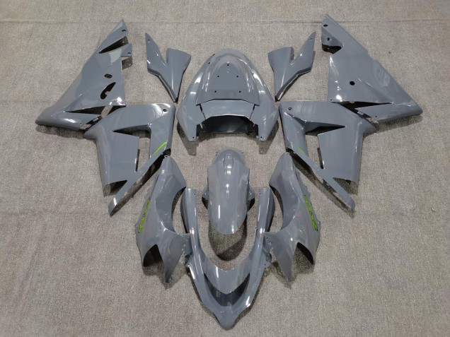 04-05 Glänzend Grau & Grün ZX10R Motorrad Verkleidung 04-05 Glänzend Grau & Grün ZX10R Motorrad Verkleidung