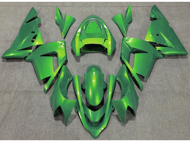 04-05 Glänzend Grün ZX10R Motorrad Verkleidung 04-05 Glänzend Grün ZX10R Motorrad Verkleidung