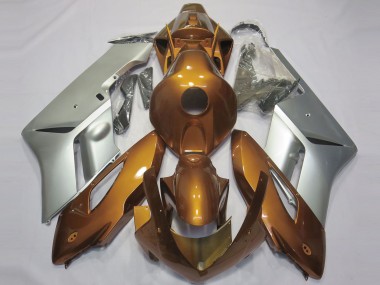 04-05 Glanzorange & Silber CBR1000RR Motorrad Verkleidung