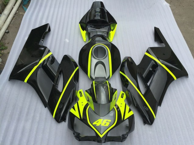 04-05 Grau Schwarz & High Viz CBR1000RR Motorrad Verkleidung 04-05 Grau Schwarz & High Viz CBR1000RR Motorrad Verkleidung