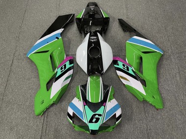 04-05 Grün 6 CBR1000RR Motorrad Verkleidung