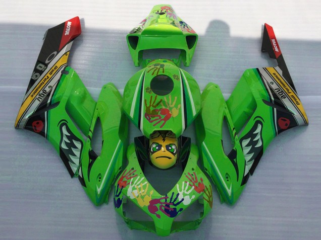 04-05 Grüner Hai CBR1000RR Motorrad Verkleidung 04-05 Grüner Hai CBR1000RR Motorrad Verkleidung
