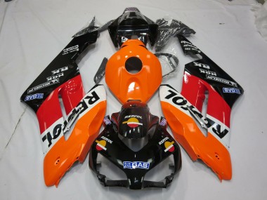 04-05 Leuchtend Repsol Mit Logos CBR1000RR Motorrad Verkleidung