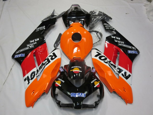 04-05 Leuchtend Repsol Mit Logos CBR1000RR Motorrad Verkleidung