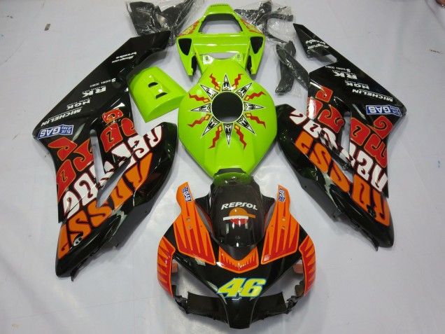 04-05 Limette Rossi CBR1000RR Motorrad Verkleidung 04-05 Limette Rossi CBR1000RR Motorrad Verkleidung