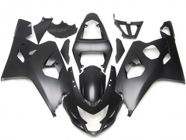 04-05 Matt Schwarzer Stil GSXR 600-750 Motorrad Verkleidung