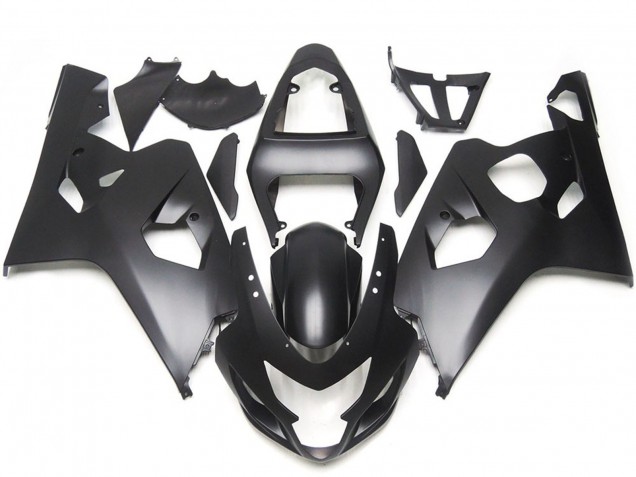 04-05 Matt Schwarzer Stil GSXR 600-750 Motorrad Verkleidung