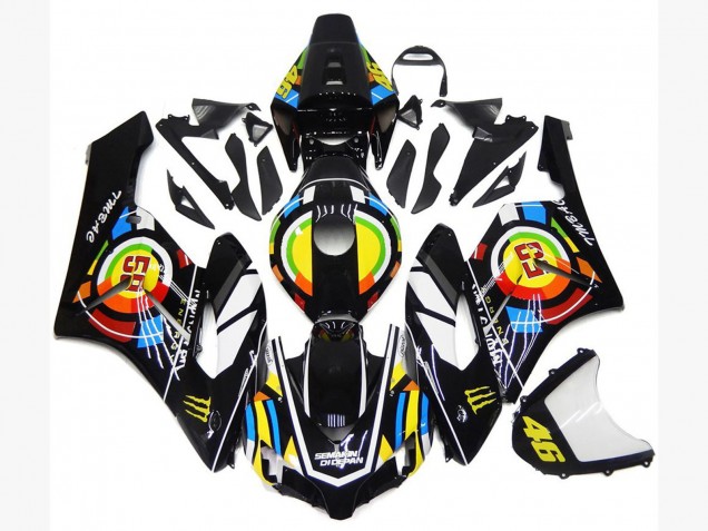 04-05 Mehrfarbig CBR1000RR Motorrad Verkleidung