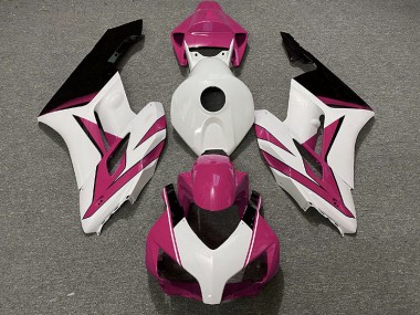 04-05 Rosa Weiß & Glanz Schwarz CBR1000RR Motorrad Verkleidung