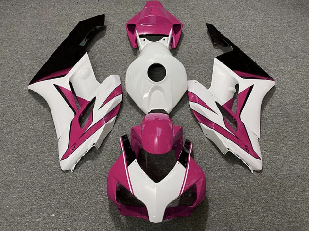 04-05 Rosa Weiß & Glanz Schwarz CBR1000RR Motorrad Verkleidung 04-05 Rosa Weiß & Glanz Schwarz CBR1000RR Motorrad Verkleidung