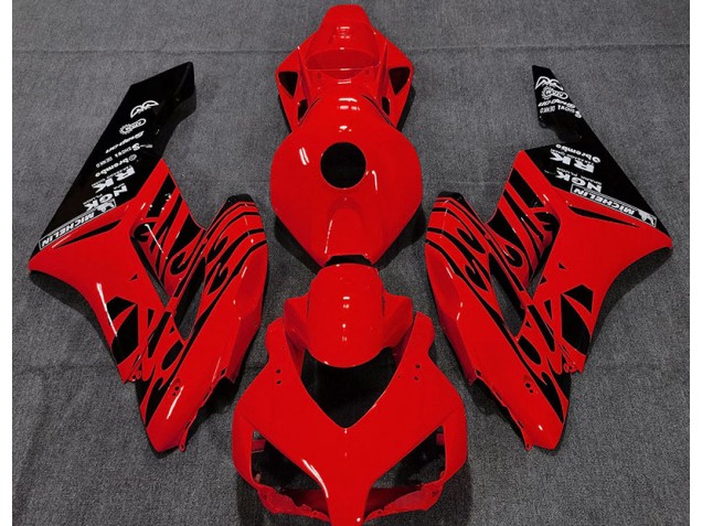 04-05 Rot Glänzend Flamme CBR1000RR Motorrad Verkleidung 04-05 Rot Glänzend Flamme CBR1000RR Motorrad Verkleidung
