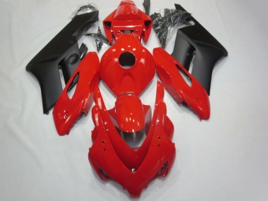 04-05 Rot Glänzend & Matt Schwarz CBR1000RR Motorrad Verkleidung