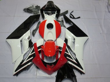 04-05 Rot Schwarz & Weiß CBR1000RR Motorrad Verkleidung