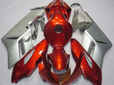 04-05 Rot-Silber CBR1000RR Motorrad Verkleidung