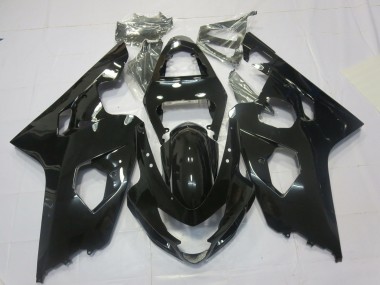 04-05 Schwarz Glänzend GSXR 600-750 Motorrad Verkleidung