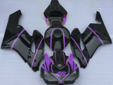 04-05 Schwarz Glänzend & Lila CBR1000RR Motorrad Verkleidung