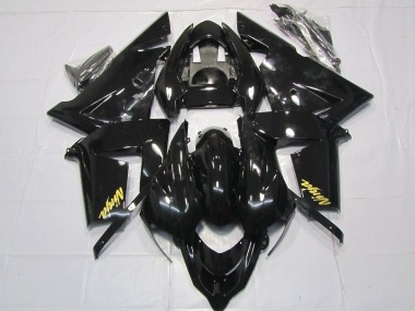 04-05 Schwarz Gold ZX10R Motorrad Verkleidung