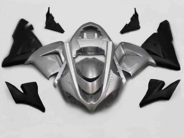 04-05 Silber Schwarz ZX10R Motorrad Verkleidung