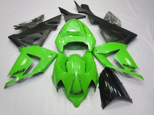 04-05 Total Grün ZX10R Motorrad Verkleidung 04-05 Total Grün ZX10R Motorrad Verkleidung