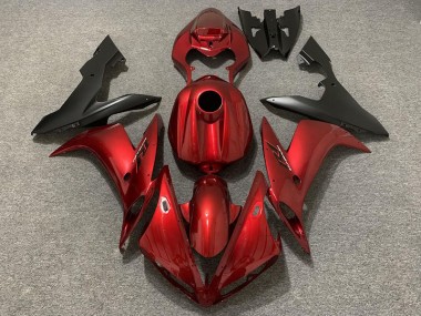 04-06 Candy Rot R1 Motorrad Verkleidung