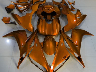04-06 Dunkelorange R1 Motorrad Verkleidung