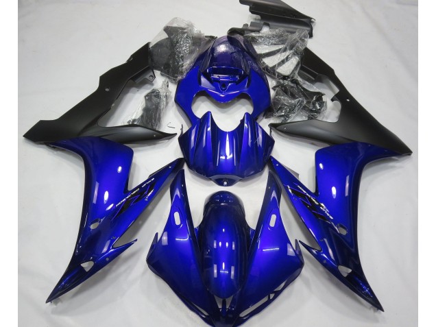 04-06 Glänzend Blau & Schwarz R1 Motorrad Verkleidung 04-06 Glänzend Blau & Schwarz R1 Motorrad Verkleidung