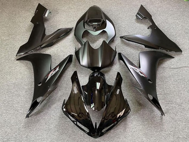 04-06 Matt Schwarzer Stil R1 Motorrad Verkleidung 04-06 Matt Schwarzer Stil R1 Motorrad Verkleidung