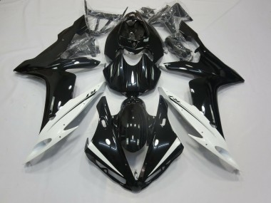 04-06 Weiß & Schwarz R1 Motorrad Verkleidung