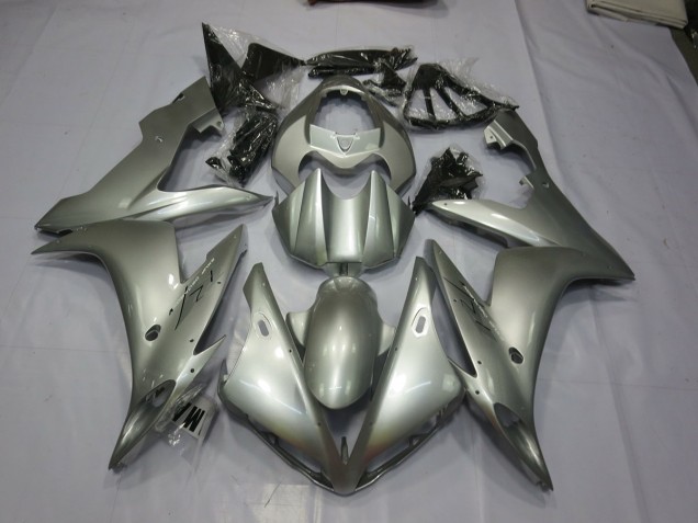 04-06 Silber Glänzend R1 Motorrad Verkleidung 04-06 Silber Glänzend R1 Motorrad Verkleidung