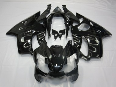 04-07 Schwarz Flamme CBR600 F4i Motorrad Verkleidung