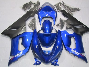 05-06 Blau & Schwarz ZX6R Motorrad Verkleidung