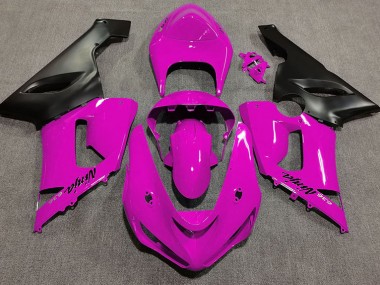 05-06 Glanzrosa ZX6R Motorrad Verkleidung