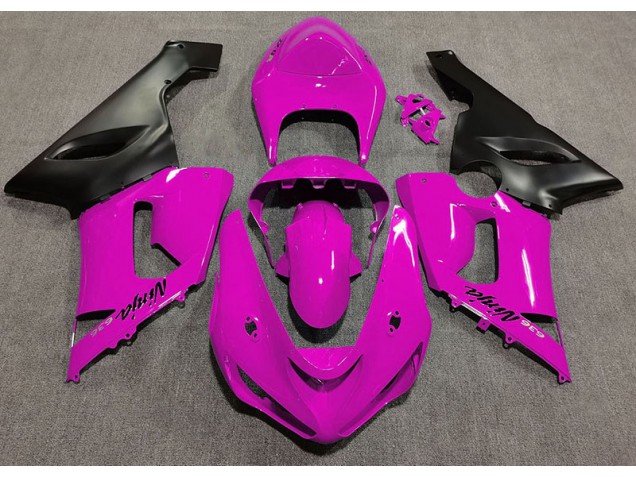 05-06 Glanzrosa ZX6R Motorrad Verkleidung 05-06 Glanzrosa ZX6R Motorrad Verkleidung