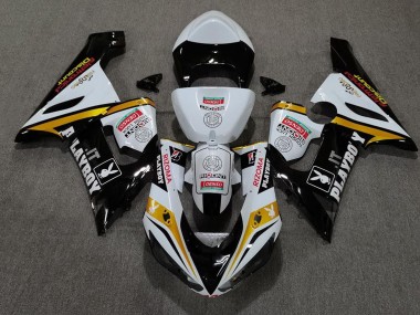 05-06 Gold Playboy ZX6R Motorrad Verkleidung