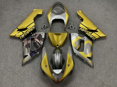 05-06 Gold & Silber ZX6R Motorrad Verkleidung