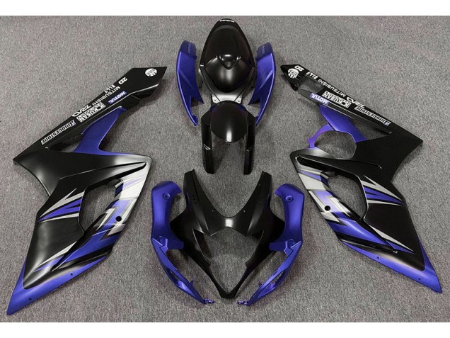 05-06 Matt Schwarz & Blau GSXR 1000 Motorrad Verkleidung 05-06 Matt Schwarz & Blau GSXR 1000 Motorrad Verkleidung