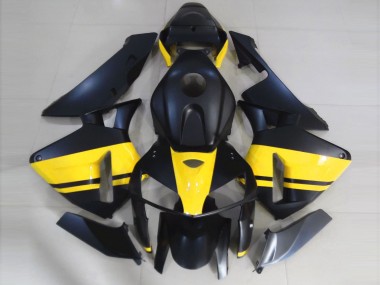 05-06 Matt Schwarz & Gelb Glänzend CBR600RR Motorrad Verkleidung
