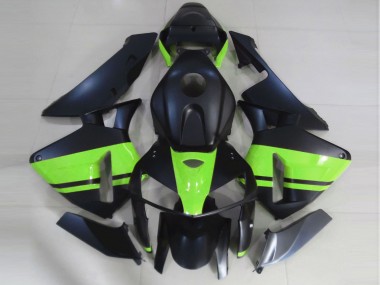 05-06 Matt Schwarz & Hellgrün CBR600RR Motorrad Verkleidung