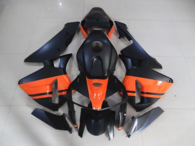 05-06 Matt Schwarz & Orange Glänzend CBR600RR Motorrad Verkleidung