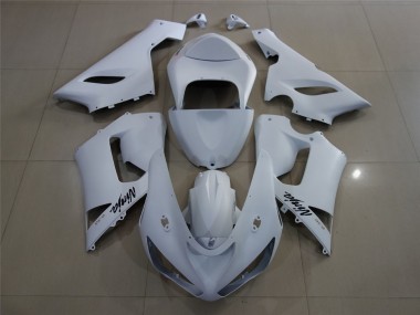 05-06 Matt Weiß ZX6R Motorrad Verkleidung