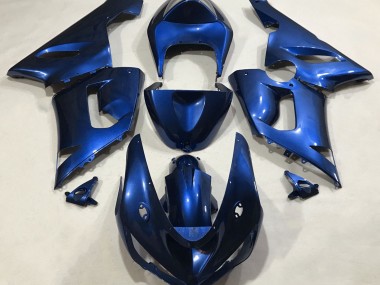 05-06 Metallicblau ZX6R Motorrad Verkleidung