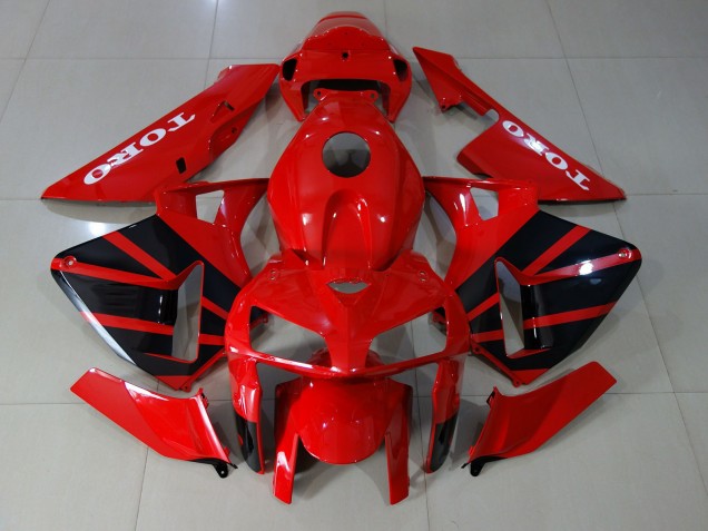 05-06 Rot Glänzend CBR600RR Motorrad Verkleidung 05-06 Rot Glänzend CBR600RR Motorrad Verkleidung