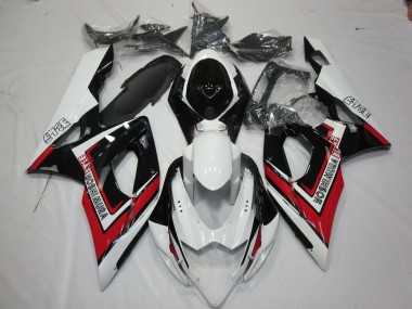 05-06 Rot Schwarz & Weiß GSXR 1000 Motorrad Verkleidung